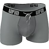 UFM Men’s Polyester Trunk w/Patented Adj. Support Pouch Underwear for Men