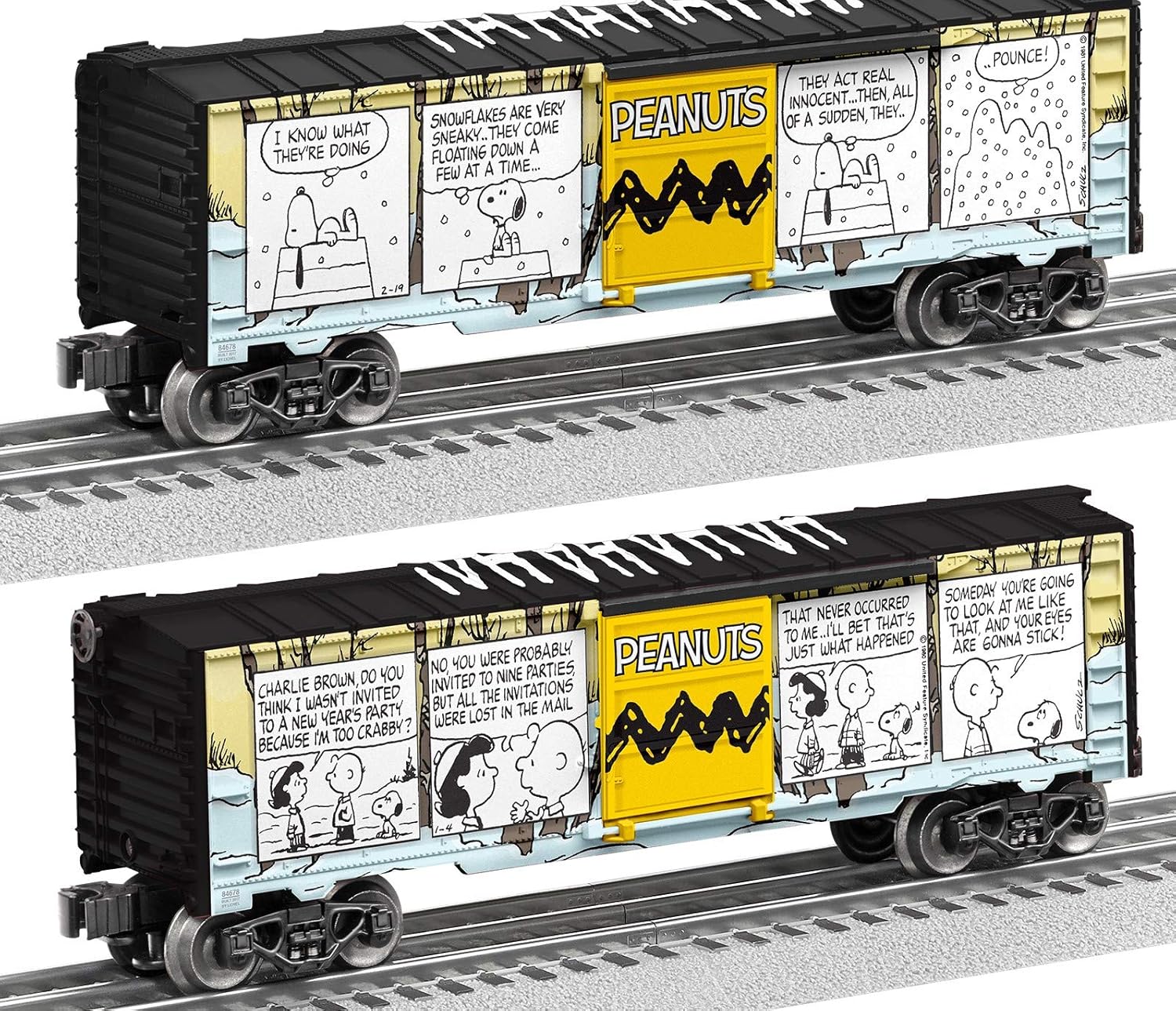 lionel peanuts train