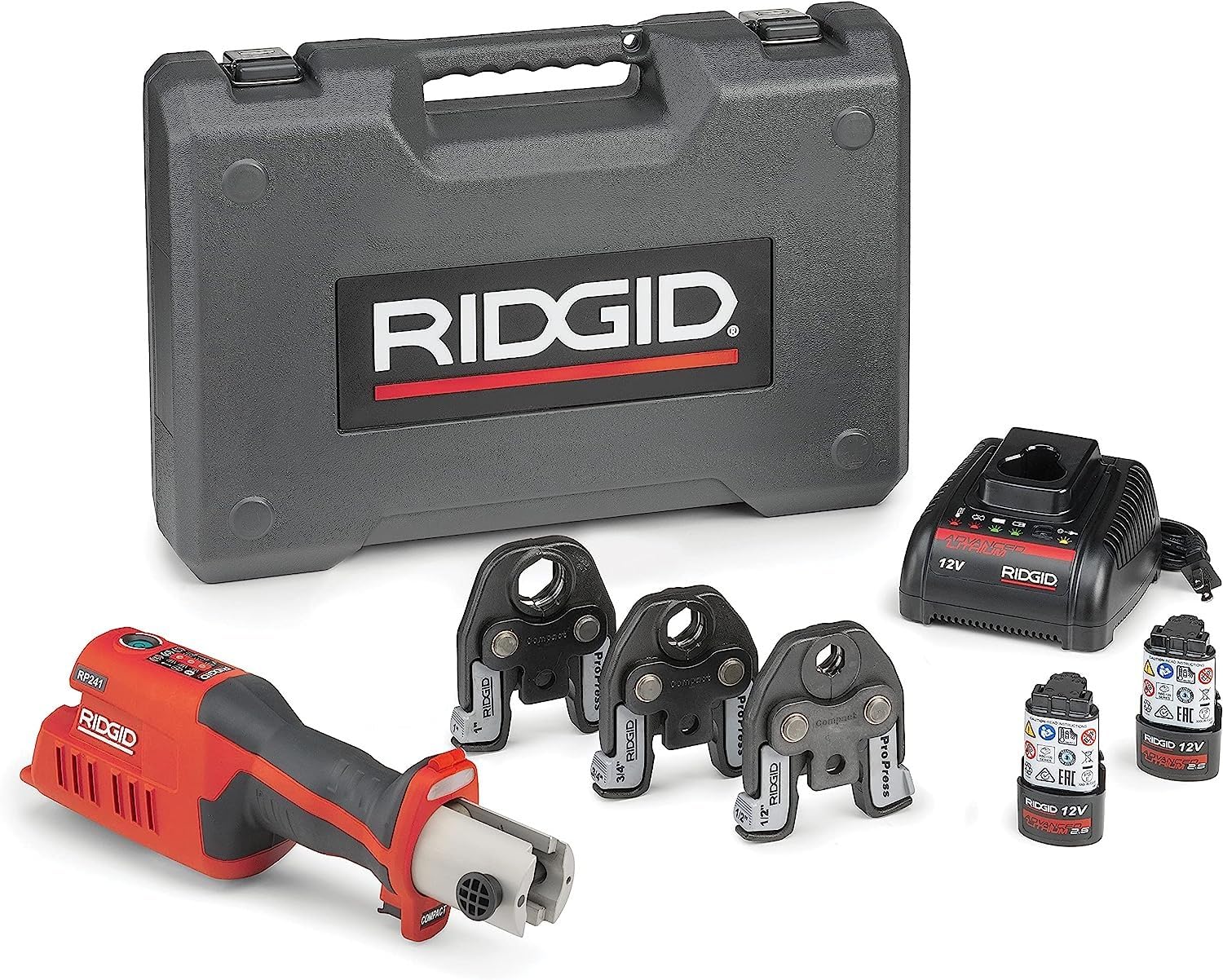 RIDGID 57373 Model RP 241 Compact Press Tool Kit