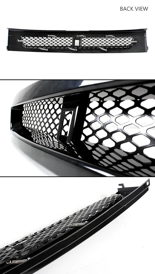 Amazon.com: FOR 2004-2007 SCION XB GLOSSY BLACK JDM FRONT HOOD MESH GRILL + CHROME BB LOGO EMBLEM BADGE: Automotive