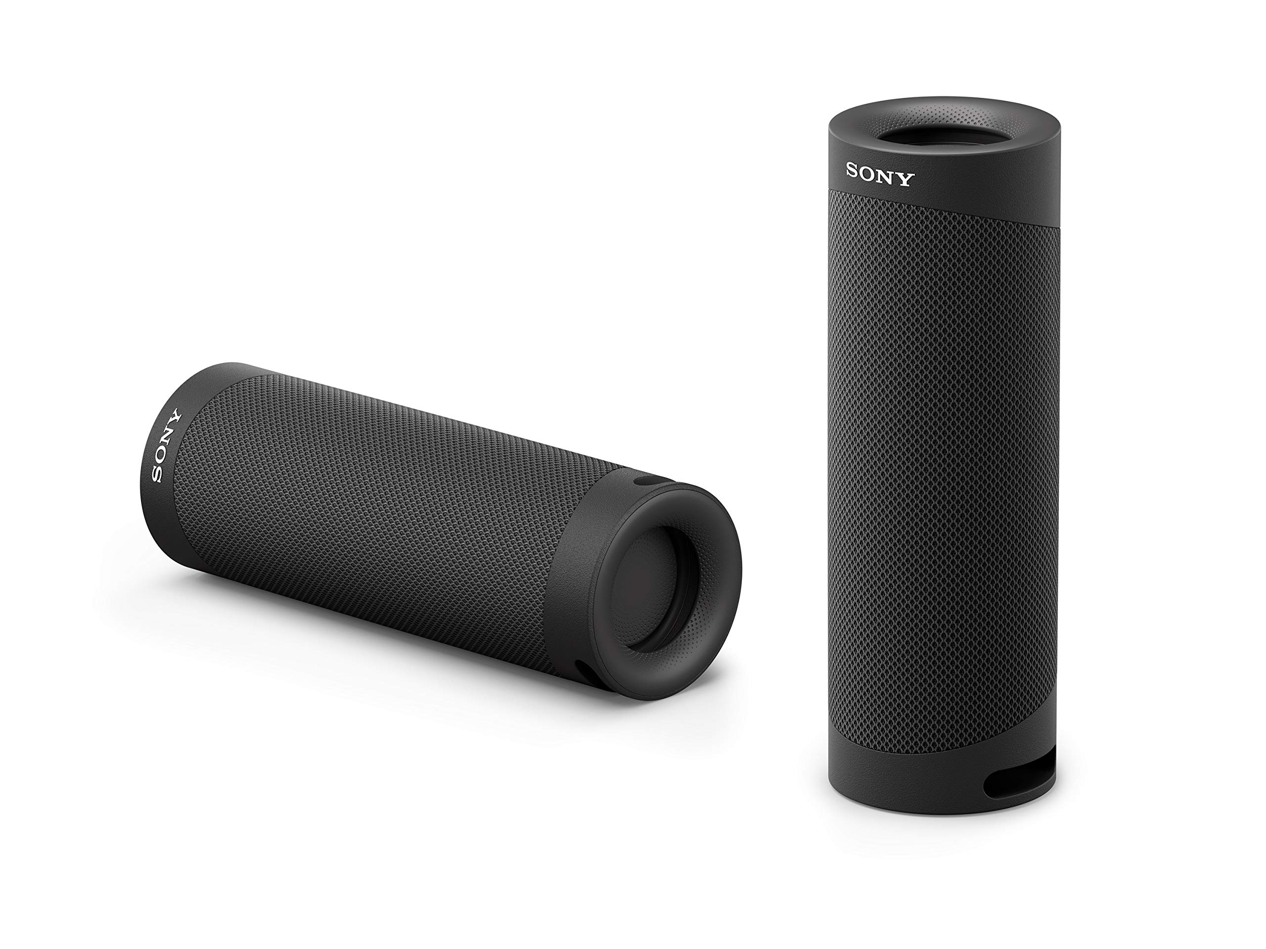 Sony SRS-XB23 - Altavoz Bluetooth inalámbrico súper portátil, potente y duradero, resistente al agua, con graves adicionales, negro