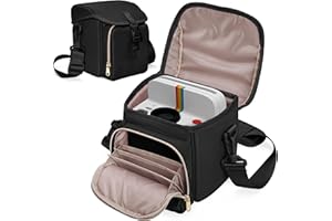 Prokva Camera Sling Bag Compatible with Polaroid Now 2nd/3rd Generation I-Type, Now+ 2nd Gen I-Type Instant Camera, Crossbody