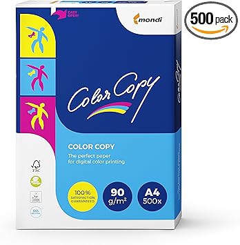 Amazon Com Color Copy Copier Paper Premium Super Smooth Ream Wrapped 90gsm White Ref Ccw0321 500 Sheets Office Products