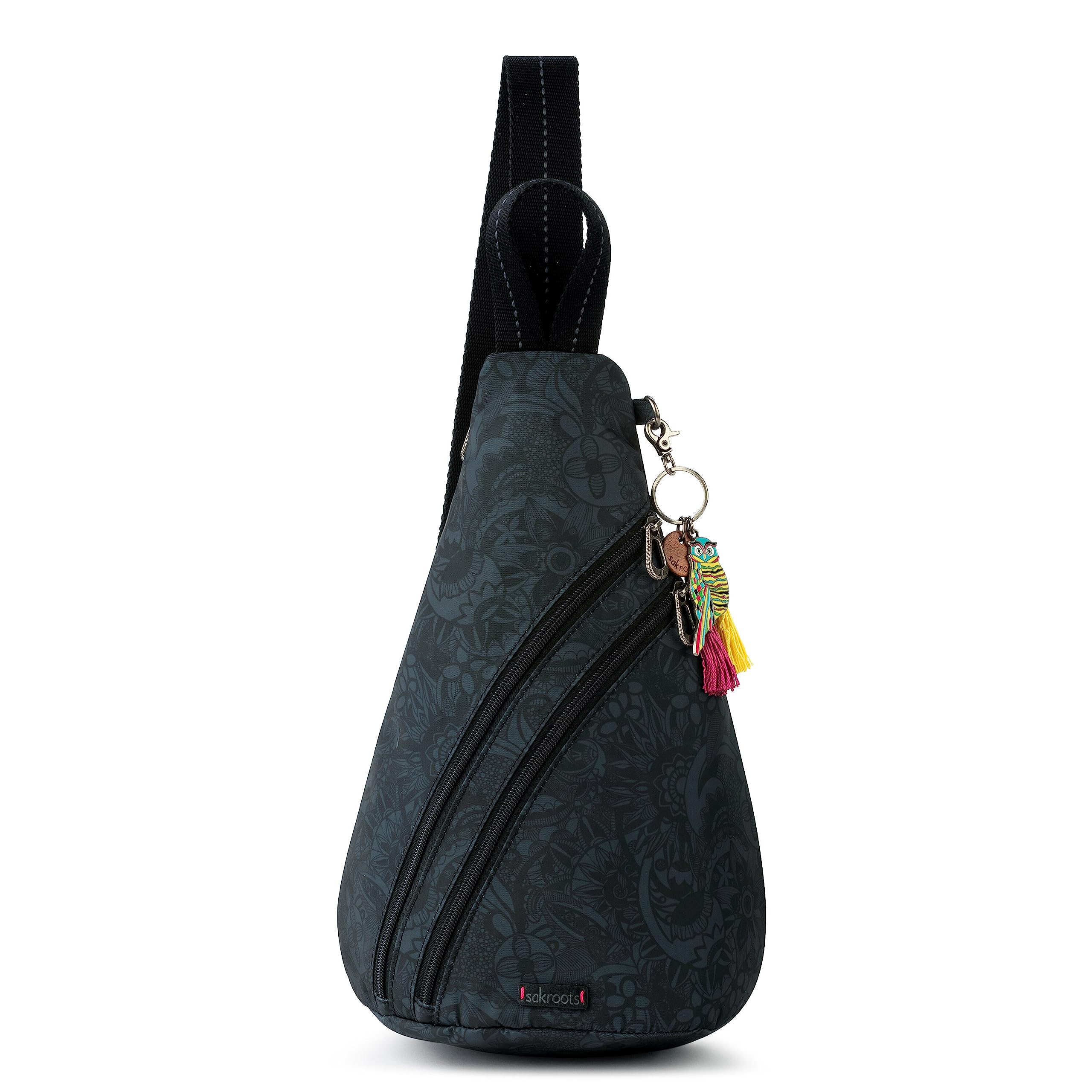 Sakroots Eco Twill, Black Tonal Spirit Desert Image