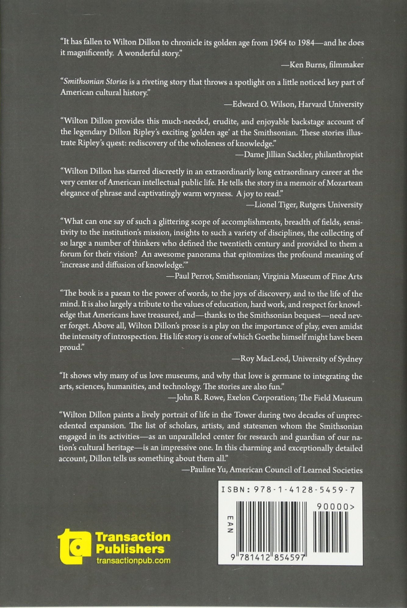 Smithsonian Stories Chronicle Of A Golden Age 1964 1984 Dillon Wilton S Sullivan Robert D Amazon Com Books