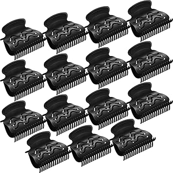 Amazon Com Hot Roller Clips Hair Curler Claw Clips Plastic Hair