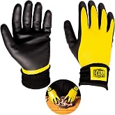 Hey Grill Hey Pitmaster Gloves | BBQ Gloves | Heat Protection up to 500&deg;F or 260&deg;C | High Temp Resistance | Fireproof Glove for Grilling Smoking Barbecue | Washable Mitts | Waterproof | Size - Large