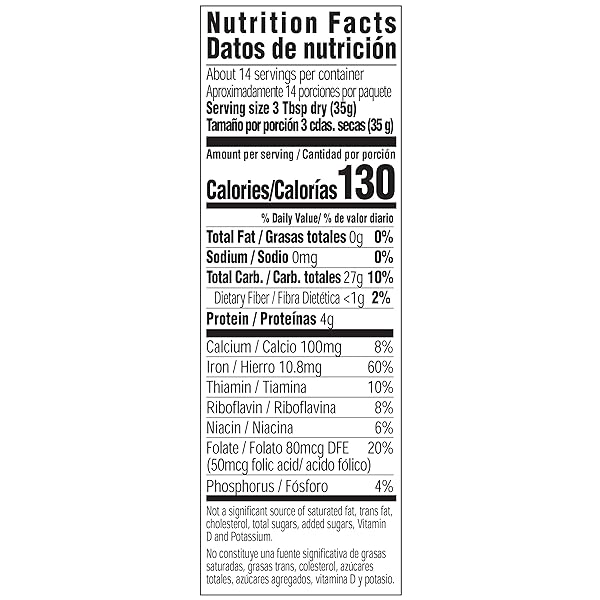 MALT-O-MEAL FARINA®, ORIGINAL FARINA BREAKFAST CEREAL, QUICK COOKING, 18 OUNCE