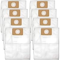 8 Pack Premium Central Vacuum Bags Compatible with Nuera Filtre 189, Husky Filtre 189, DuoVac Filtre 189, SoluVac Filtre-189 
