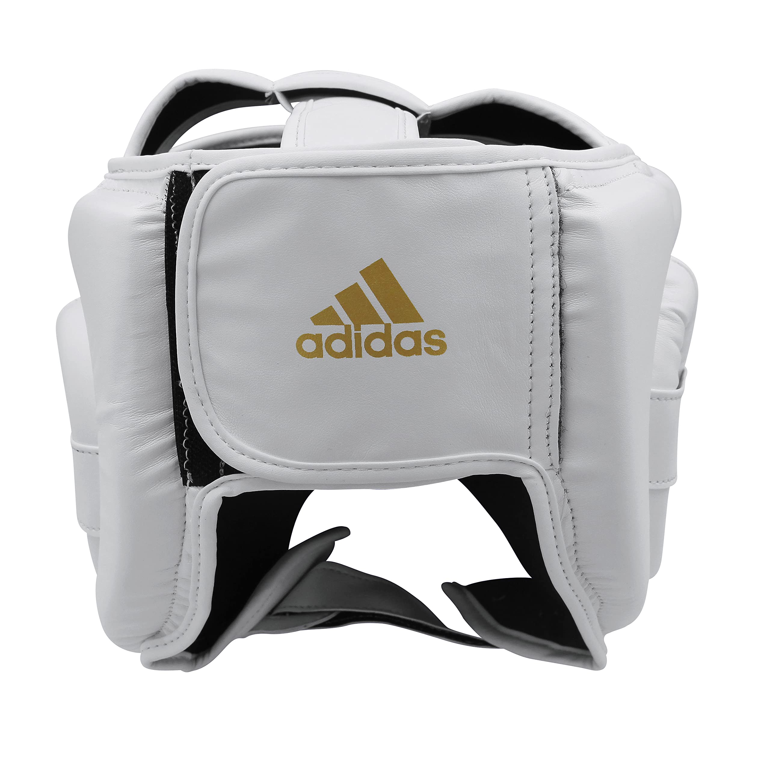 adidas Speed Head Guard - Large, White - CE-Approved Boxing Headguard with Ear and Cheek Protection, Has Added Force Resistance, Adjustable Non-Slip Training Gear for MMA and Sparring