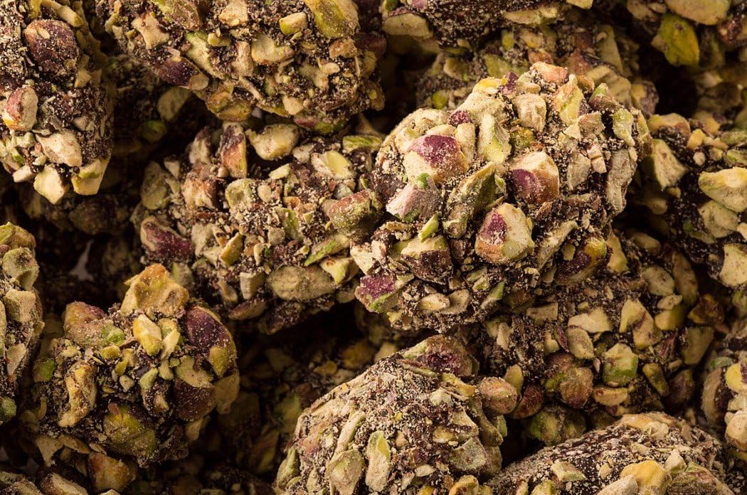 Medjool Dates- Dark Chocolate Coated with Pistachio (450g)