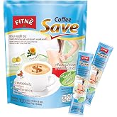 FITNE Instant 3 In 1 Coffee Packets Mix With Herbs Cinnamon Garcinia Safflower Spice Latte Smooth Blend No Sugar Sucralose Sweetener, 10 Sachets
