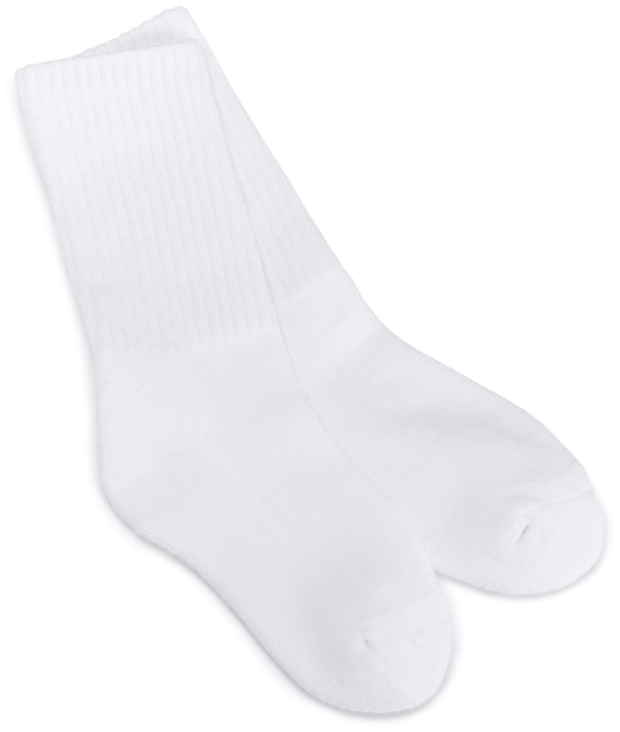 Jefferies Socks Boys Seamless Toe Athletic Crew 6-pack