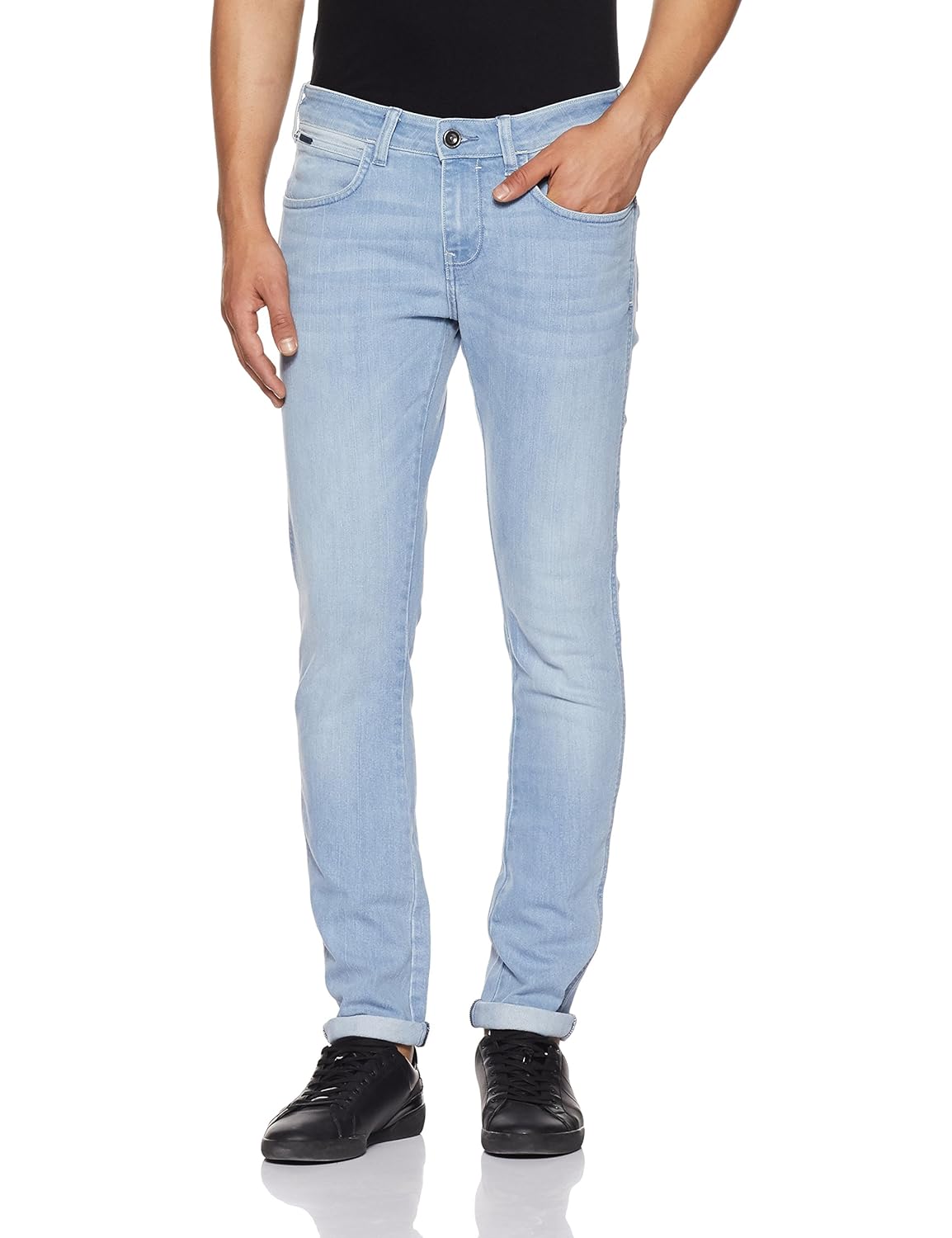 wrangler men's skinny fit jeans