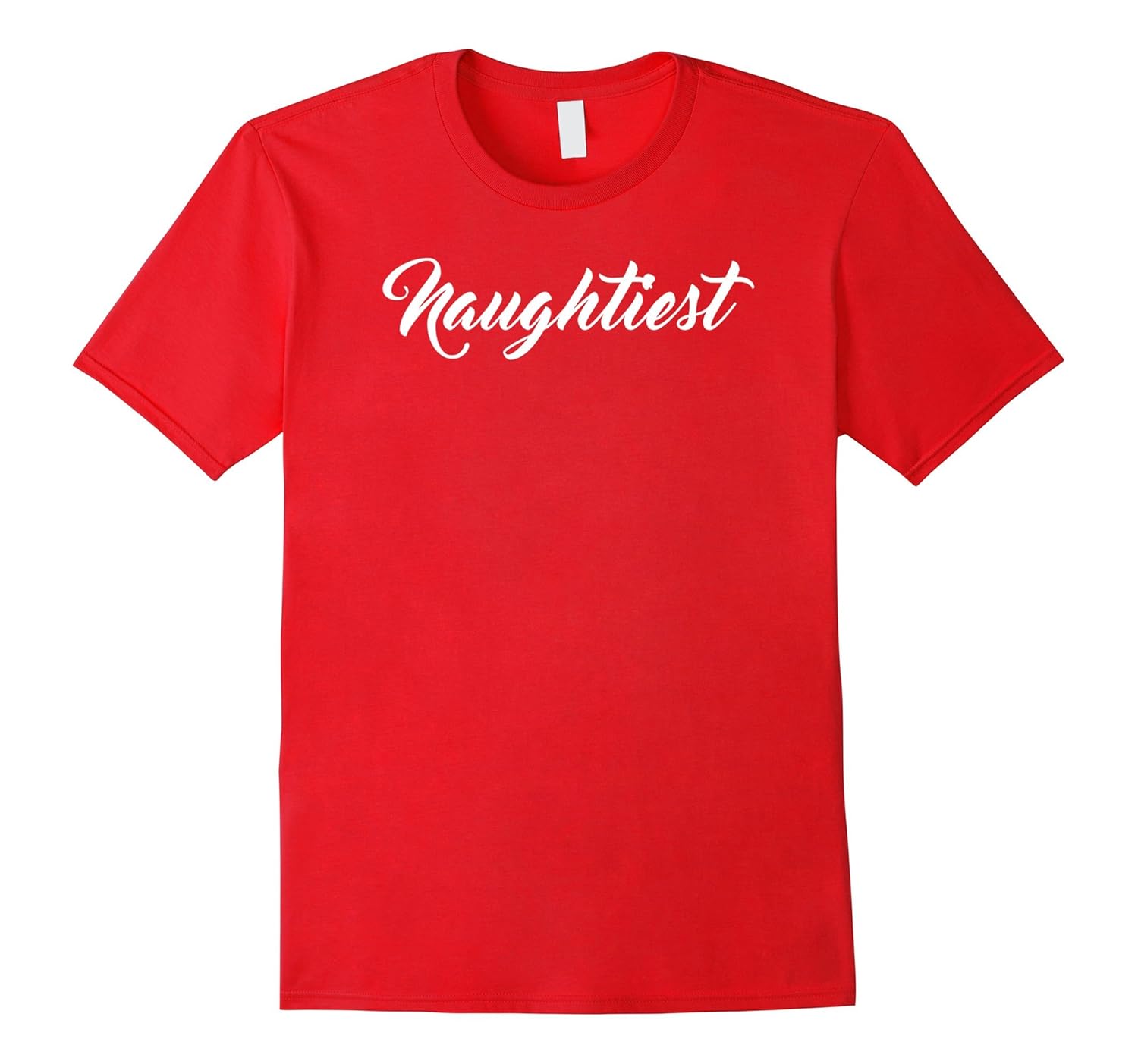 Naughtiest - Santa's Naughty Bad List Christmas T-Shirt-ANZ
