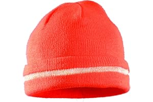 Occunomix Hiviz Knitted Cap One Size Orange