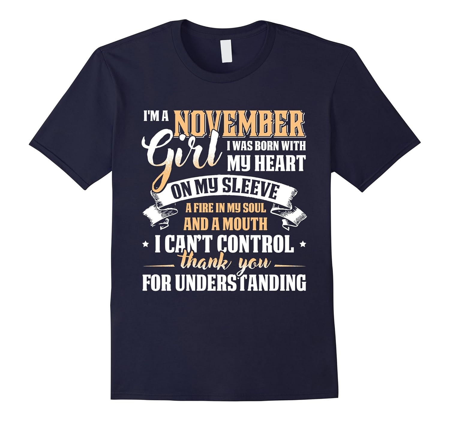 I'm A November Girl T-Shirt Special Gift For Birthday Shirt-Rose