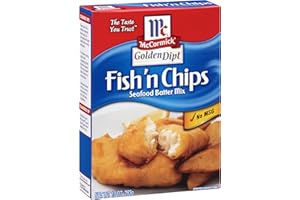 McCormick Golden Dipt Fish 'n Chips Seafood Batter Mix, 10 oz