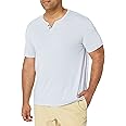 Lucky Brand Men's Venice Burnout Notch Neck Tee