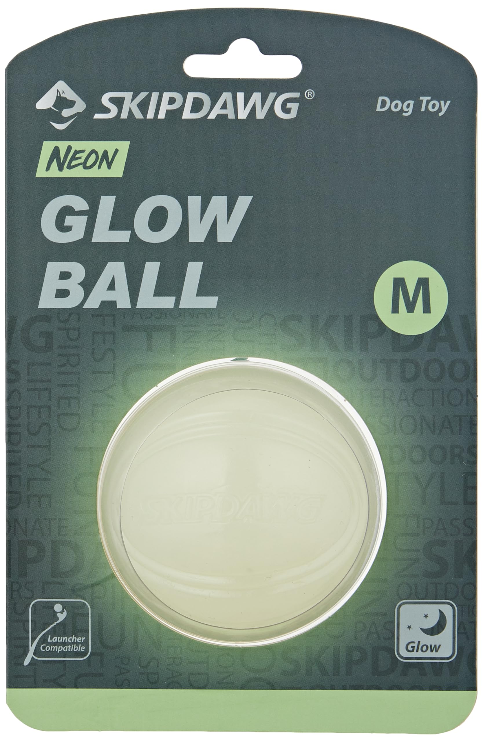 SKIPDAWG Neon Glow Ball 5 Unit 80 g