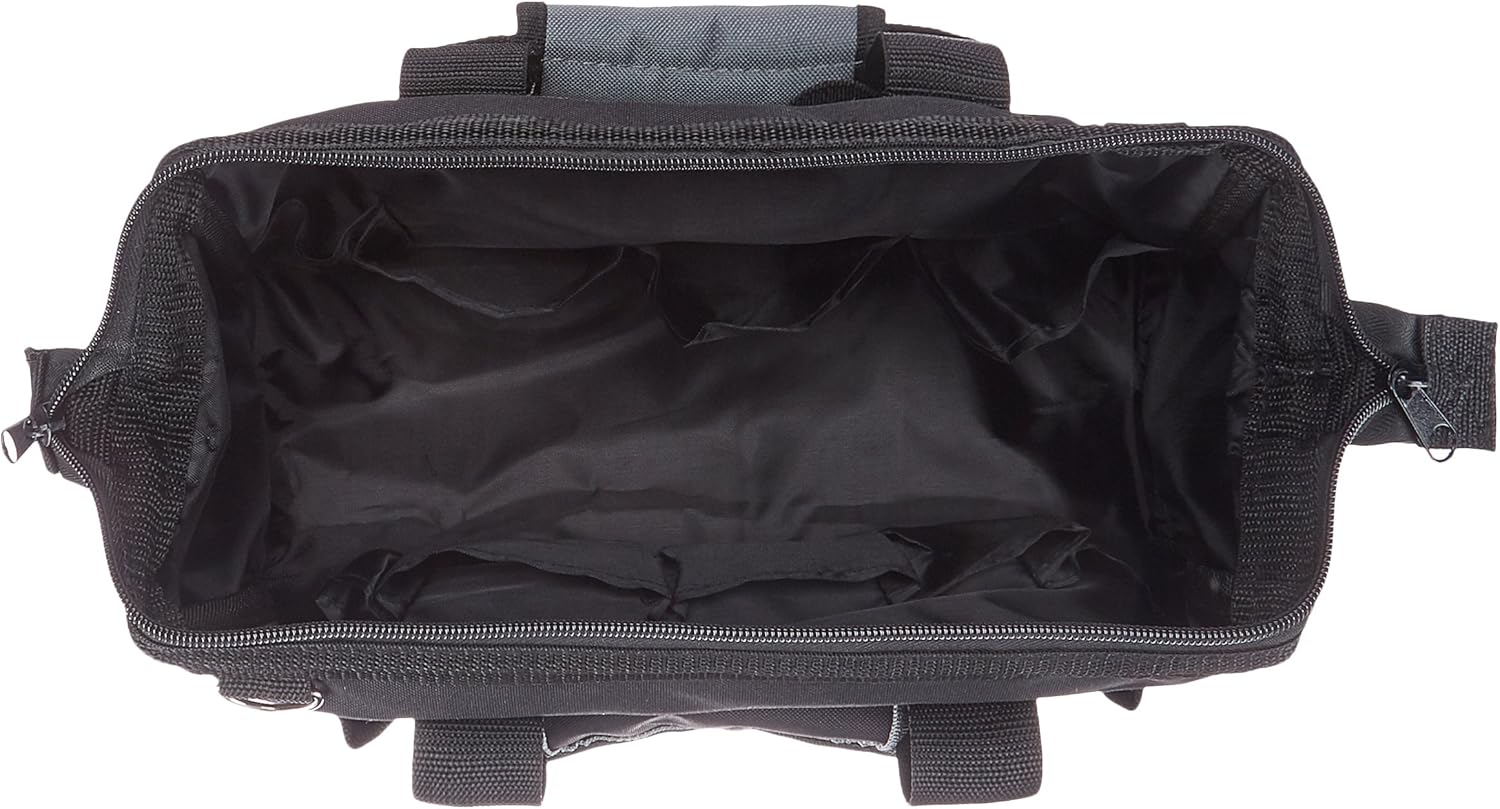 Basics Durable, Wear-Resistant Base, Tool Bag with Strap, Small (12 Inch) - - 