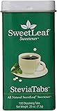 SweetLeaf SteviaTabs Sweetener, 100 Tabs