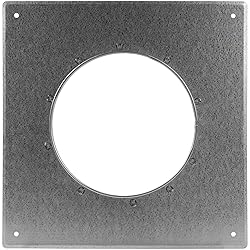 Duct Connector Flange - 6 Inch Ducting - Galvanized
