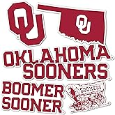 Desert Cactus University of Oklahoma Sticker Sooners Sticker Vinyl Decals Laptop Water Bottle Car Scrapbook Sheet T2 (Type 2)