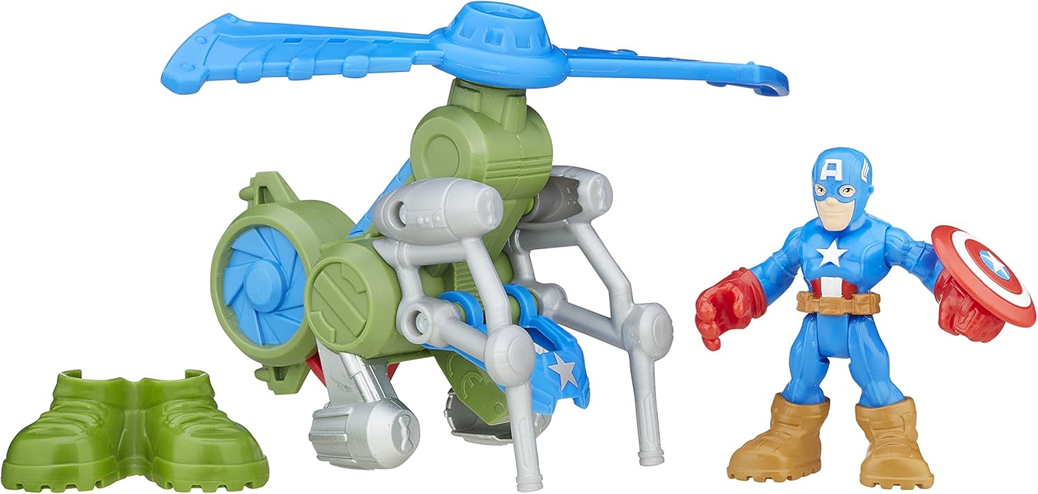 playskool heroes super hero adventures captain america super jungle squad