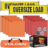 VULCAN Oversize Load Banners, Multi-Color Flags and