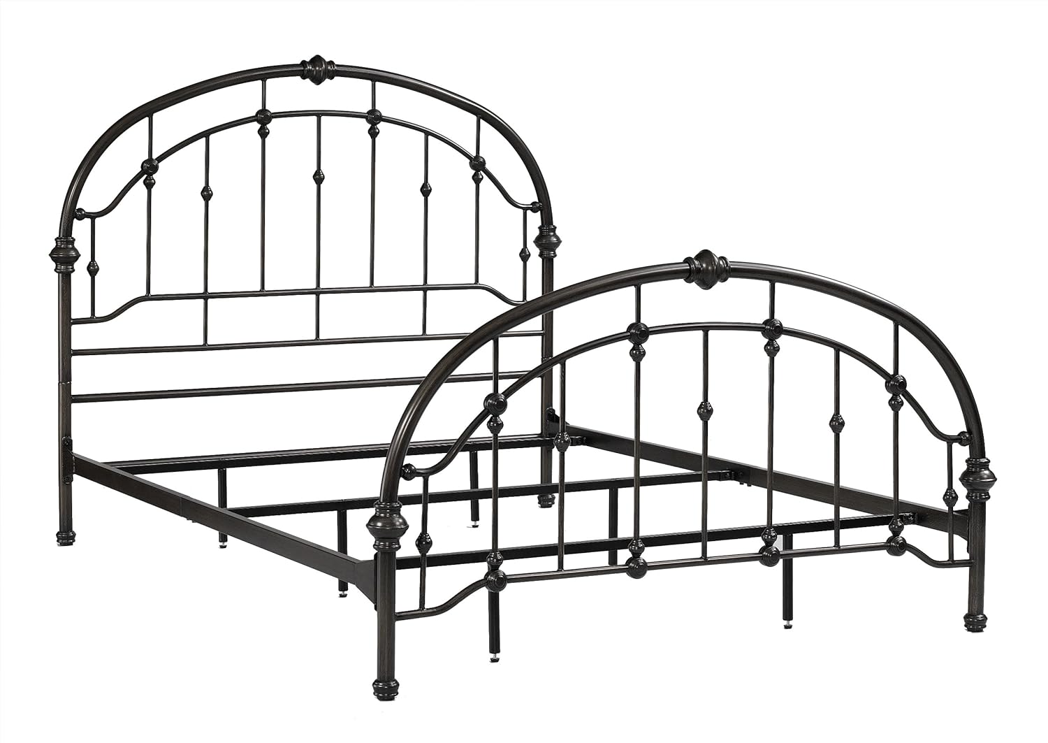 Best Queen Panel Bed Frame Pewter