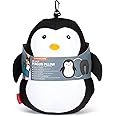 Kikkerland TT23 Zip Flip Travel Pillow, Penguin