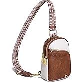 INICAT RFID Blocking Sling Bag, Anti Theft Crossbody Bag for Women, Travel Fanny Pack Style Purse, Vegan Leather