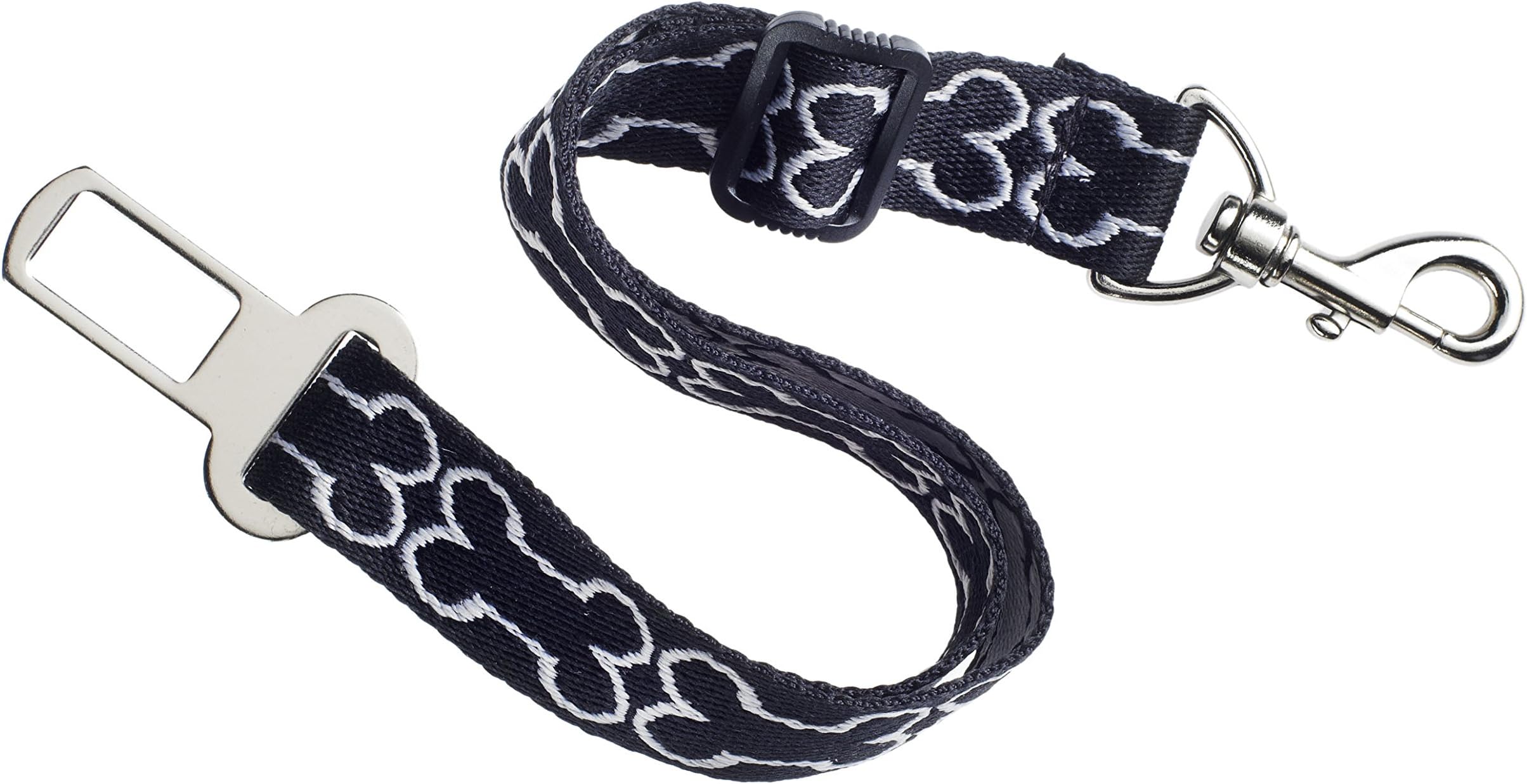 High Road Wag'nRide Seat Belt Tether, Seat Belt for Dogs - Black