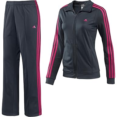 chandal adidas mujer negro y rosa