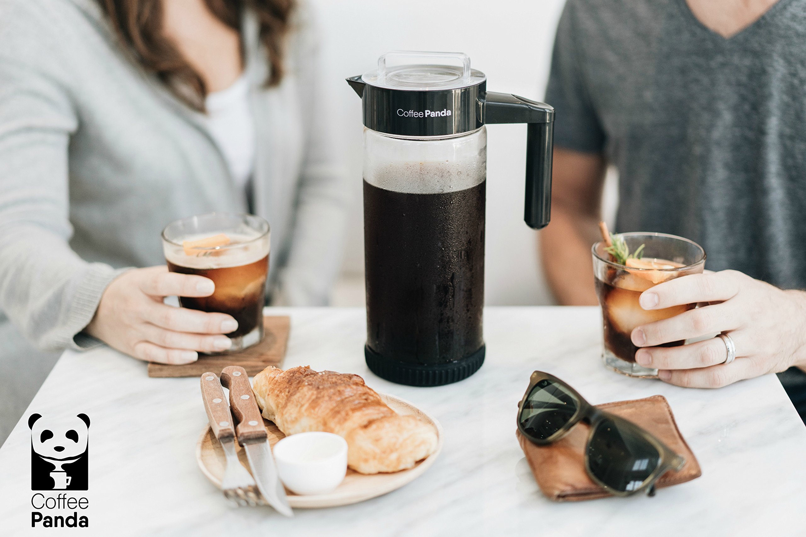 Cold Brew Coffee Maker By Coffee Panda 1.3L / 44oz HeavyDuty Glass