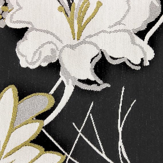 Kobe Polsterstoff Möbelstoff Bezugstoff Meterware gewebte Struktur Stoff Vintage Design Blumen Reto Look, Breite ca. 1,50m - 