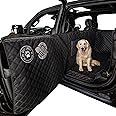 Ruff Liners Dog Seat Cover for Back Seat, XL 2025 Black – Fits Full‑Size Crew Cab Trucks with Fold‑Up Seats – Waterproof, Heavy-Duty, Non‑Slip, & Machine-Safe – Scratch‑Resistant Dog Hammock for Truck