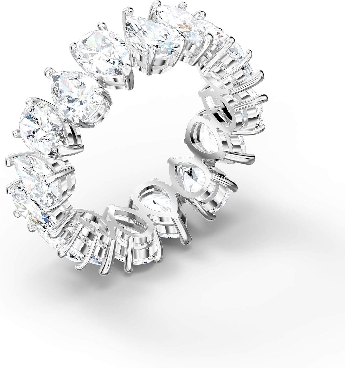 SWAROVSKI Women's Vittore Clear Crystal Ring Collection: Jewelry