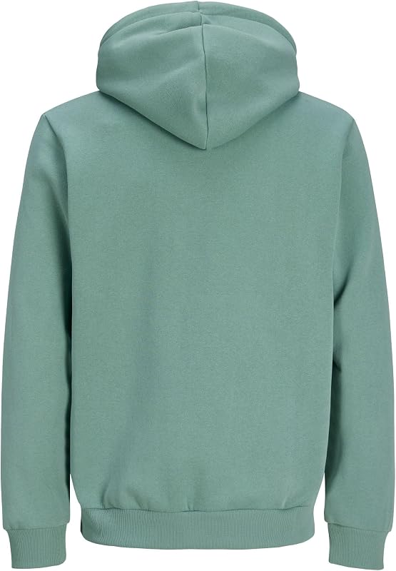 Sweatshirt simples com fecho turquesa L