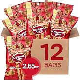 Popcornopolis Caramel Coated Popcorn Multipack, 12 Count | 2.65oz Individual Bags, Gourmet &amp; Indulgent, Small Batch Popcorn, Non-GMO Corn, Gluten Free
