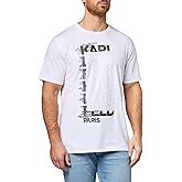 KARL LAGERFELD Paris Men's Sportswear T-Shirt, Optic White, Large