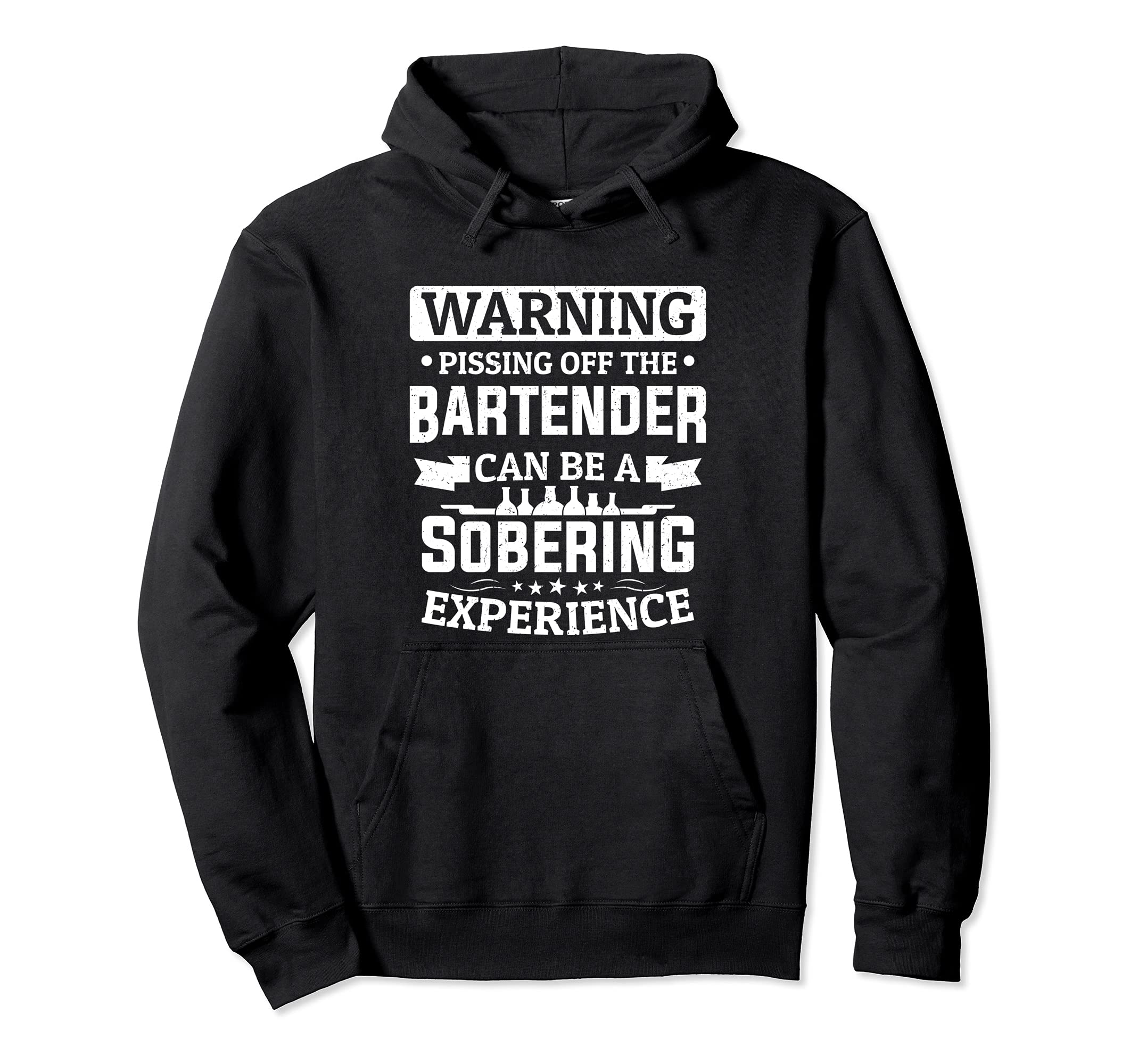 Bartending Bartender Sobering Experience Barman Barkeeper Pullover Hoodie