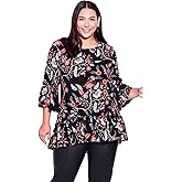 Avenue Women's Estella Print Top
