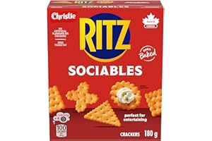RITZ Sociables Crackers, 180 g, Baked in Canada
