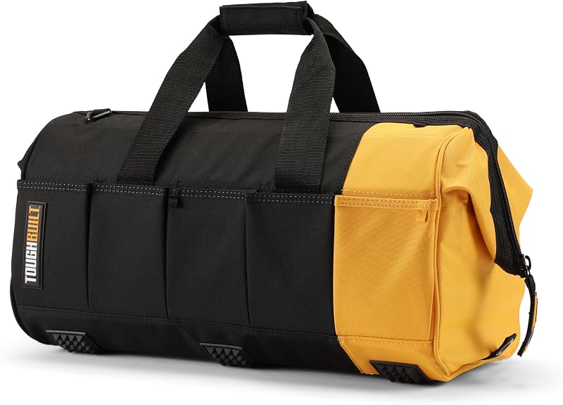ToughBuilt TOU-60-20 20-Inch Massive Mouth Tool Bag Black Yellow