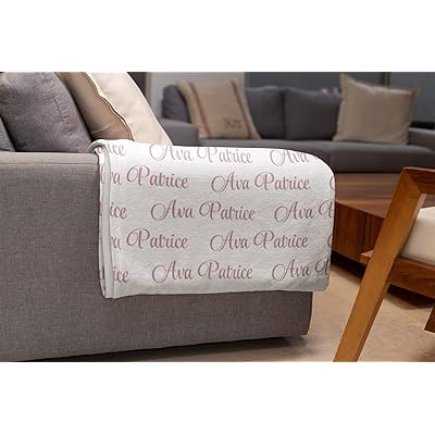 Buy Personalized Baby Blanket With Name For Boys And Girls Custom Baby Blankets For Girls Baby Customized Blankets Custom With Baby S Name For Newborn Baby Room Nursery Christening Or Baptism Online In