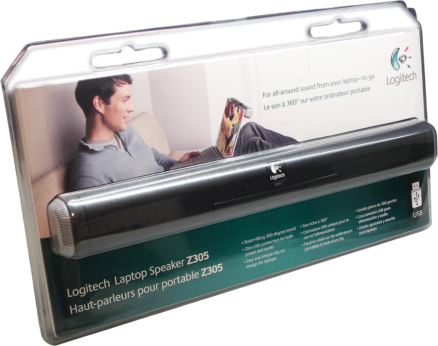 logitech laptop speaker z305