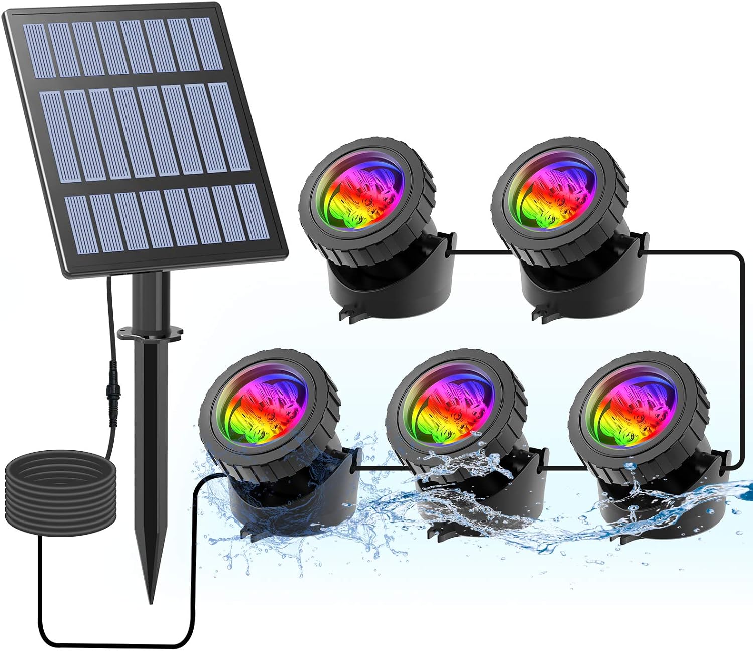 CORESLUX Solar Powered Pond Lights