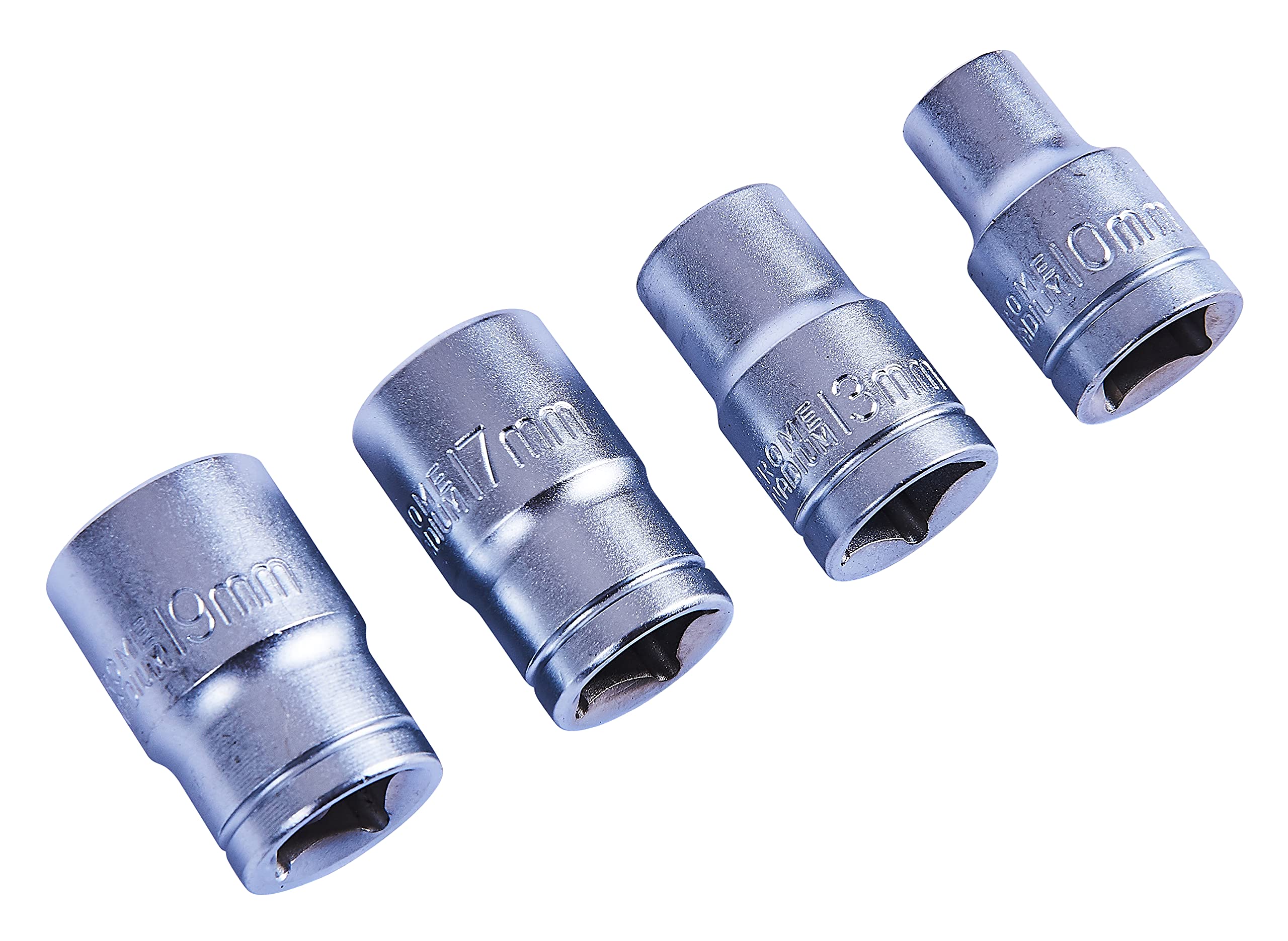 Amtech I0200 4 Piece 13mm (1/2") Drive Socket Set